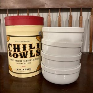 Williams Sonoma XL Chili Bowls. Set of 4